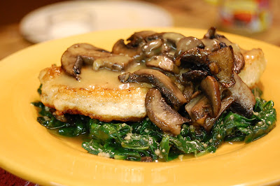 chicken and mushrooms