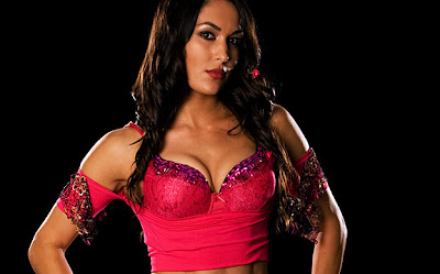 Brie Bella Kissing