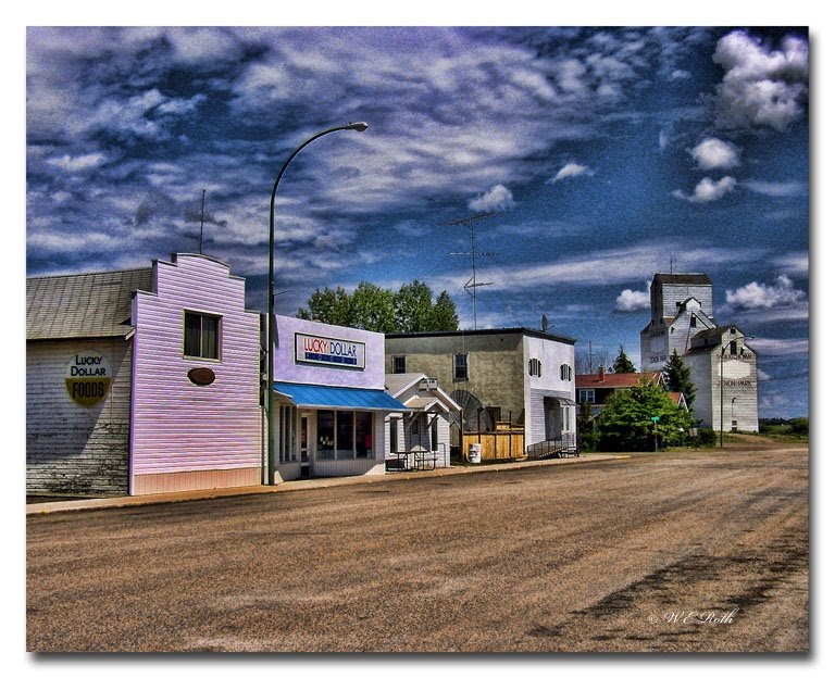 Saskatchewan Grain Elevators Zenon Park, Saskatchewan