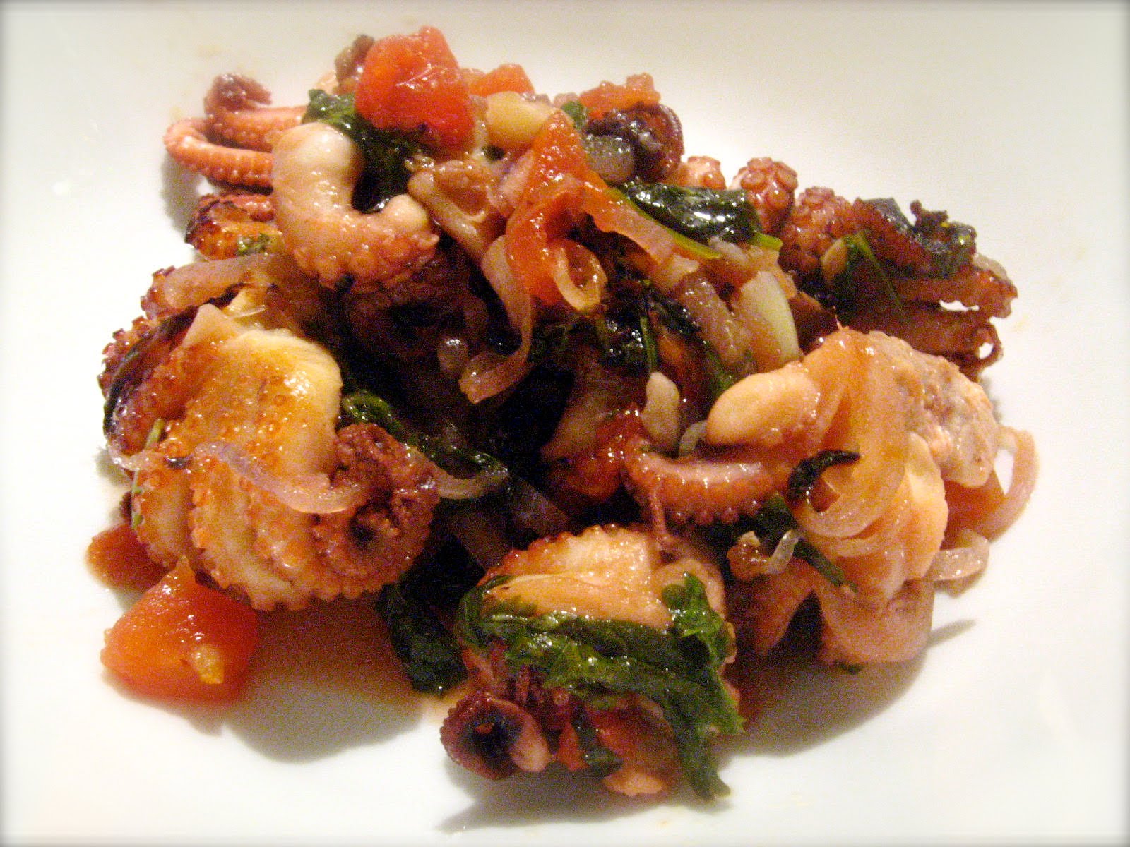 Life is 2 Mu(n)ch BBQ Baby Octopus at home