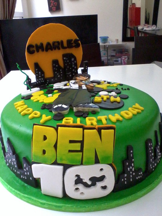 Alma Bakes Love Ben 10 Cake Design Number 2
