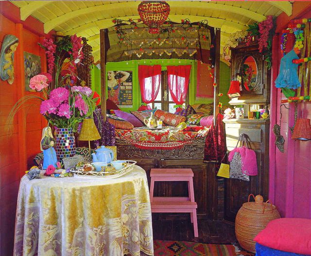 Gypsy Caravan Interior