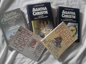 Alguns livros de Agatha Christie