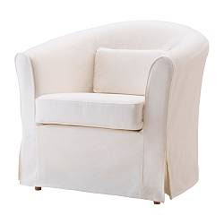 chair covers in white.