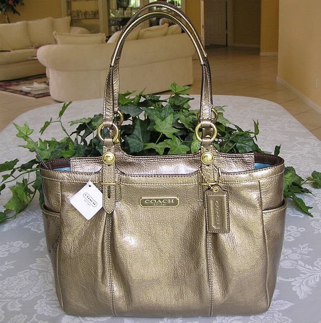 Coach patent leather body with coach patent leather tote. Coach patent leather body with
