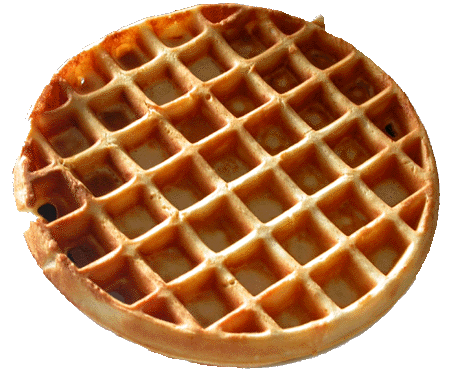 a personal waffle recipe