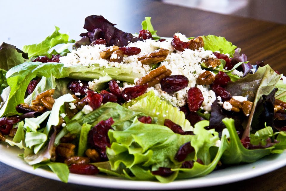 Cooking with Wildtree Mixed Greens Salad with Pecans, Cranberries, and