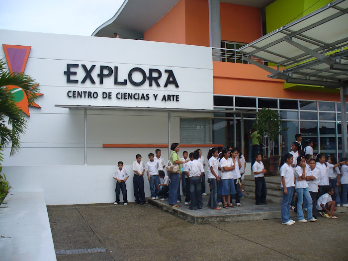 Estudiantes de GRECIA en EXPLORA