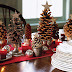 Christmas Decor : Interesting decorations using Pinecones