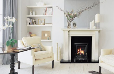 Modern Living Room Decoration on Livingroom Design With Fireplace Design Idea Simple Cool Colors Modern