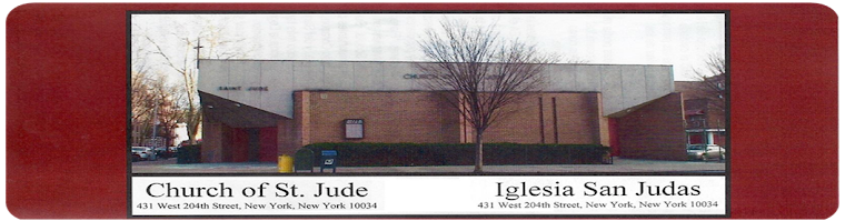 <center>CHURCH OF ST JUDE - IGLESIA SAN JUDAS</center>