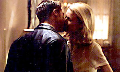 Typical french kiss with lots of love and romance