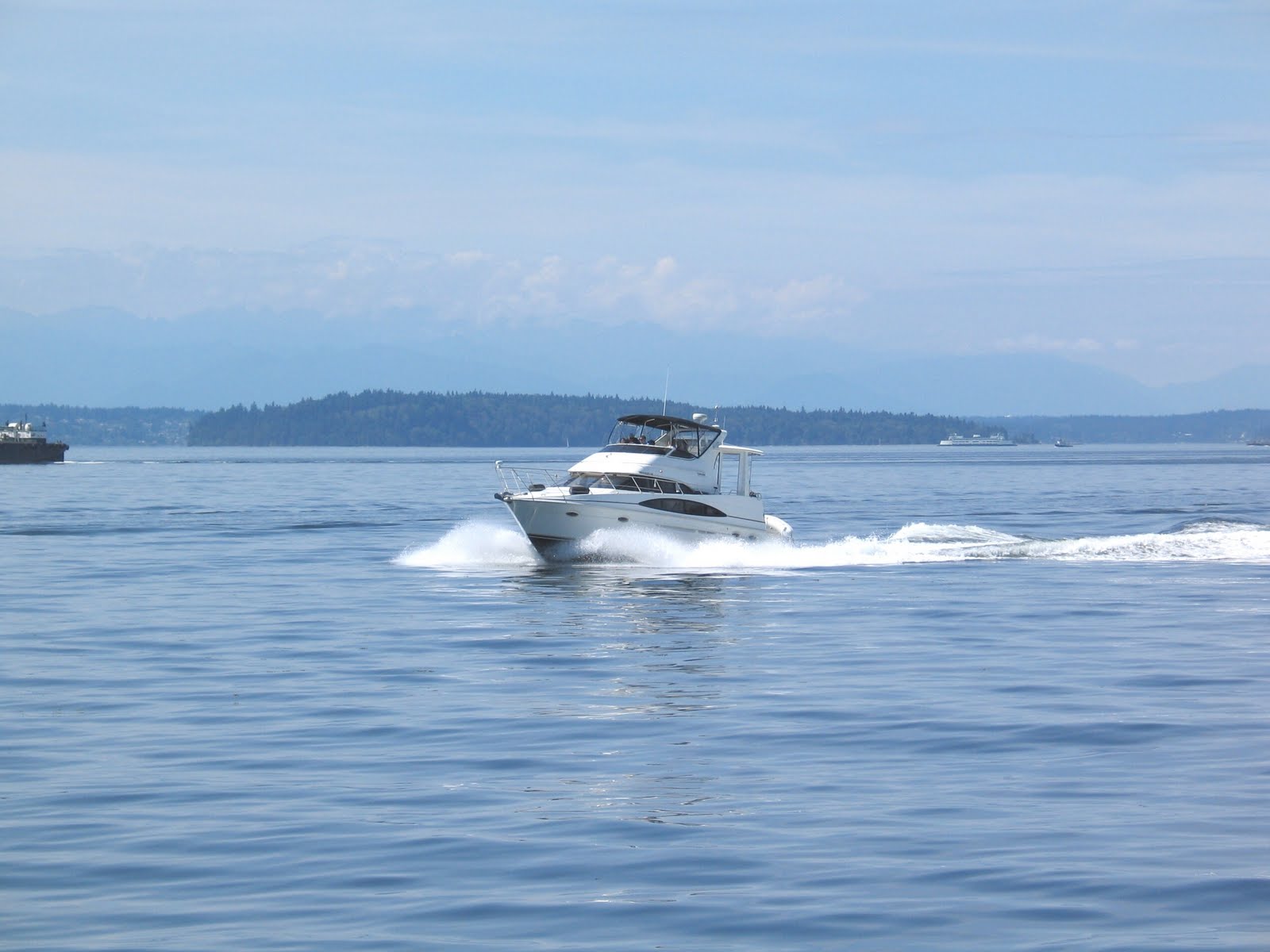 Boating in Seattle.