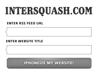 La versión para IPhone de tu blog Intersquash