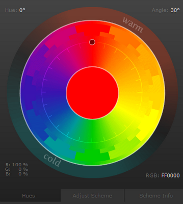 Color Scheme Designer Esquemas de colores