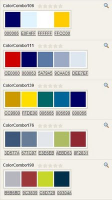 Esquemas de colores ColorCombos