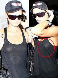 Flagras de Paris Hilton