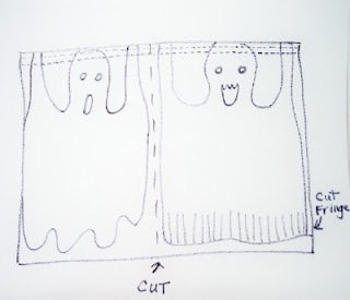 Free Knitting Pattern 80767AD Felted Halloween Ghost : Lion Brand