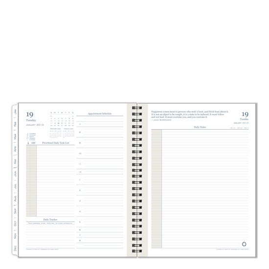 Franklin Covey 35550 Monarch Compass Wirebound Daily Planner