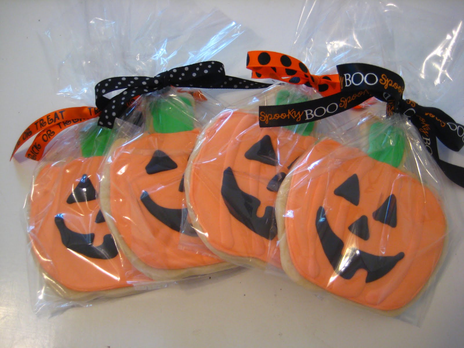 Designer Bakery Jack O' Lantern Sugar Cookies
