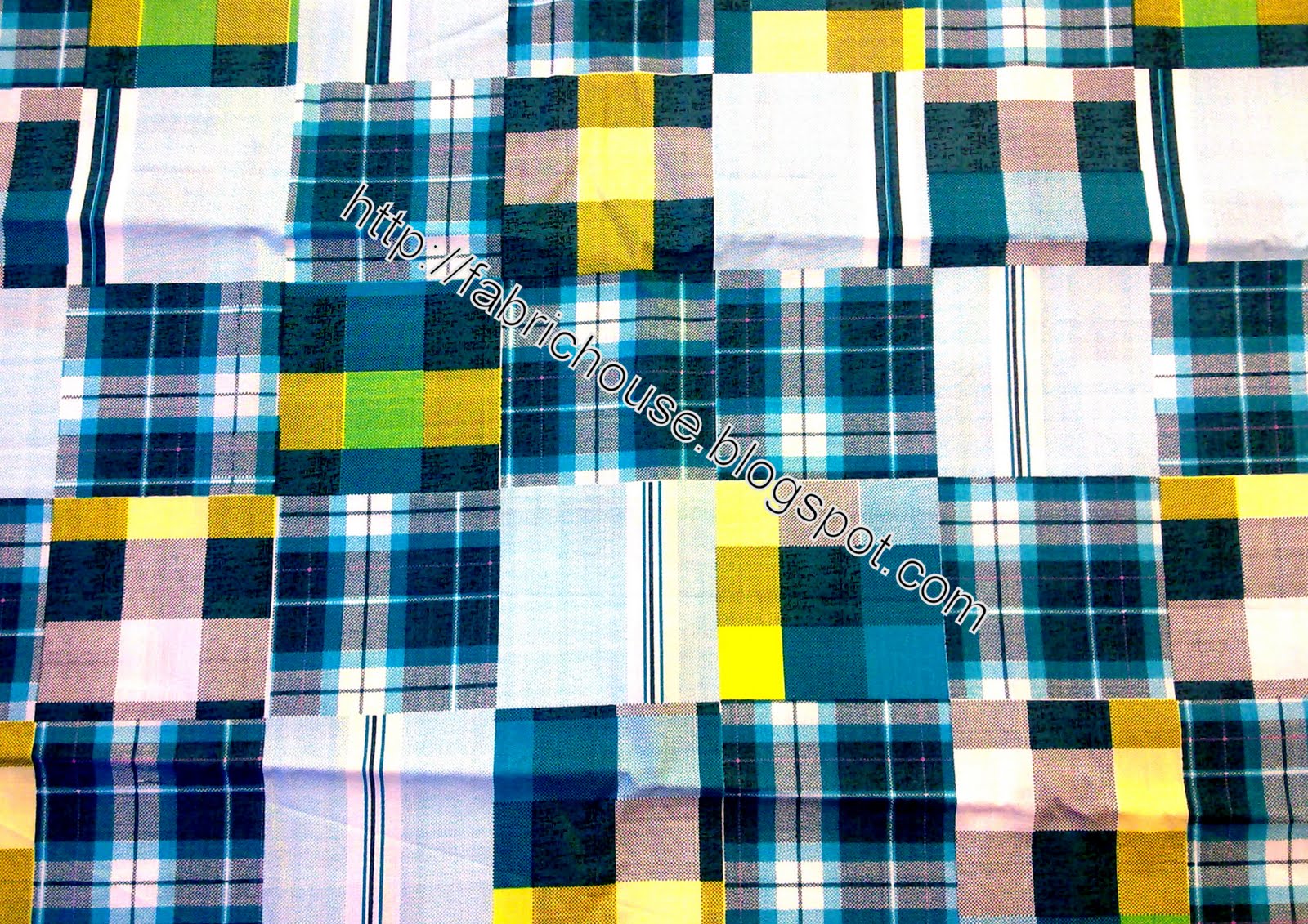 FABRICHOUSE: New kain kotak-kotak