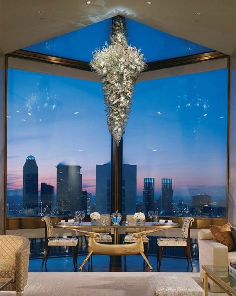 Most Expensive Hotel Rooms Four Seasons Ty Warner Penthouse suite New York
