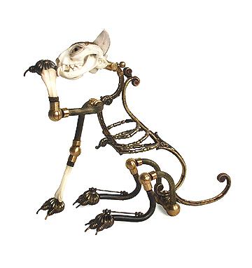 Jessica Joslin Hybrids bone art sculptures