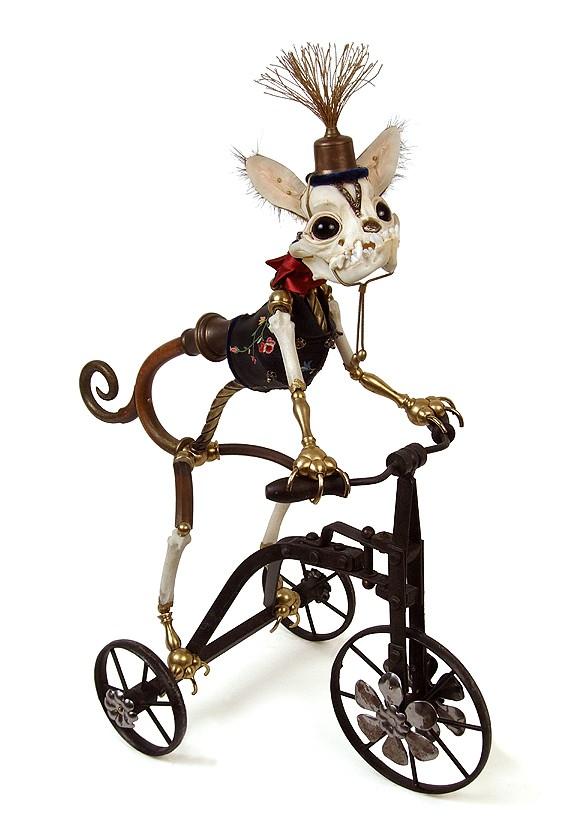 Jessica Joslin Hybrids bone art sculptures