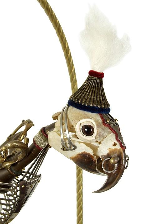 Jessica Joslin Hybrids bone art sculptures