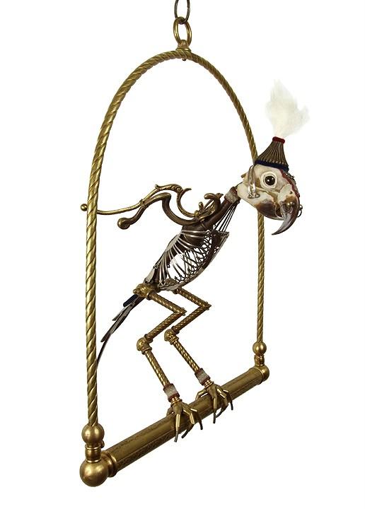 Jessica Joslin Hybrids bone art sculptures