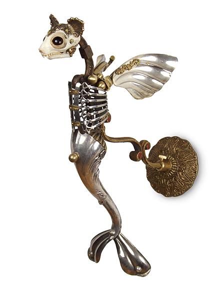 Jessica Joslin Hybrids bone art sculptures