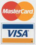 Kami menerima sebarang master/visa card dan juga meps card