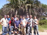 Paintballing with the district