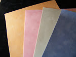 Pastel velvet papers