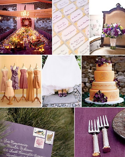 Purple And Gold Wedding Decorations Purple And Gold Wedding Decorations