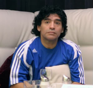 Diego Maradona � soccer legend, Argentinean national team manager and now enemy of the state in Italy?