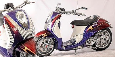 Modif Yamaha Mio Jadi Trail Modif Yamaha Mio Jadi Trail
