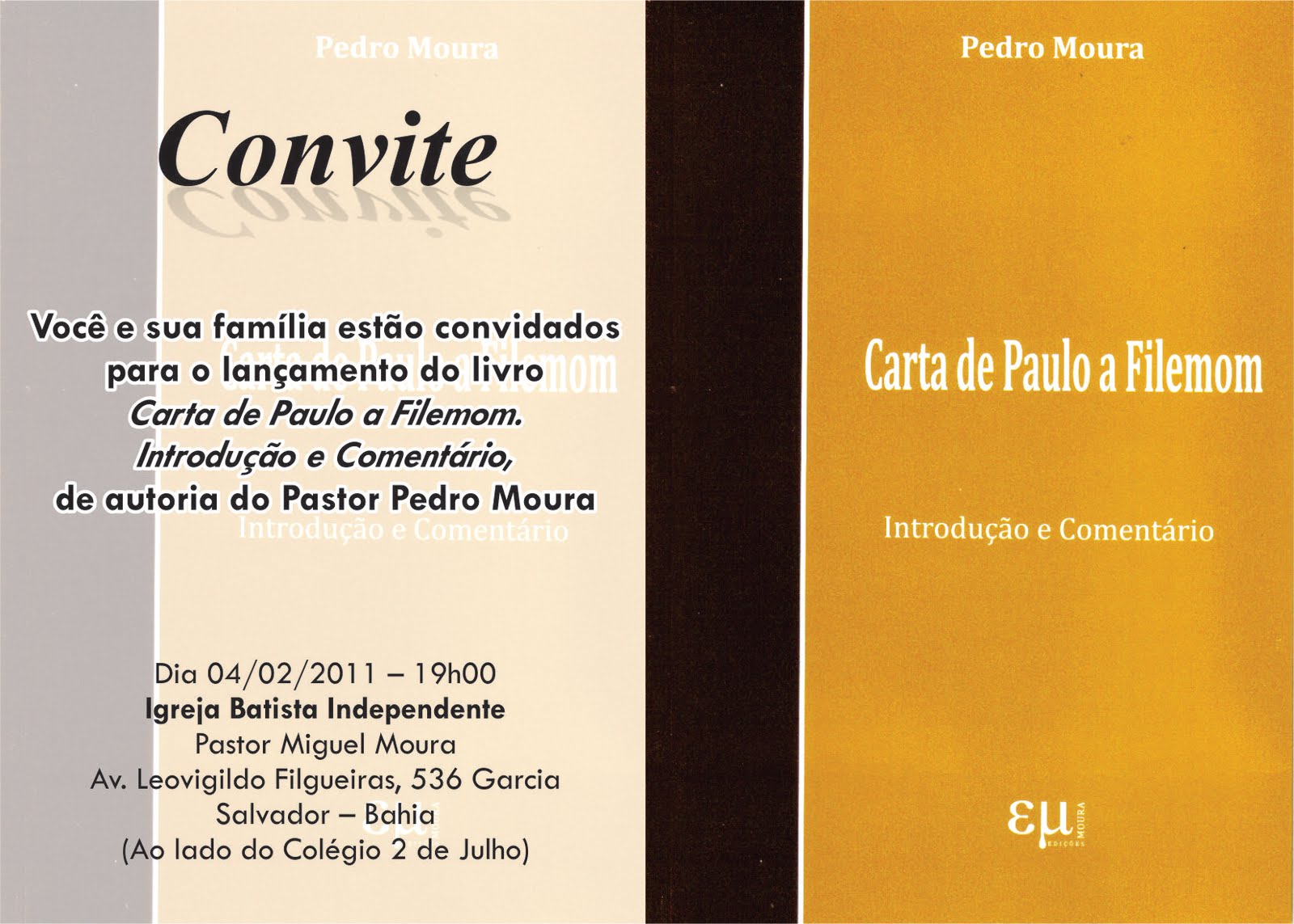 Modelo Carta Convite - Scribd - Read Unlimited Books