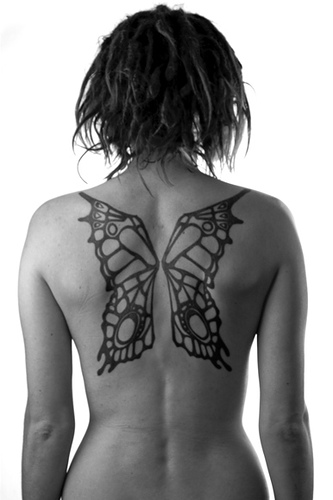 cross with wings tattoos. wing tattoos. Wing Tattoos