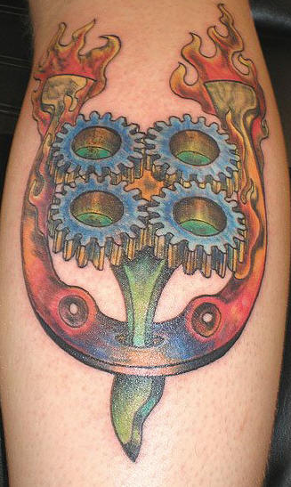 Horseshoe Tattoo by ~krisa731 on deviantART. Horseshoe Tattoos