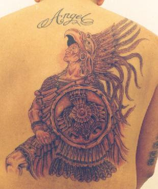 Aztec Female Tattoos