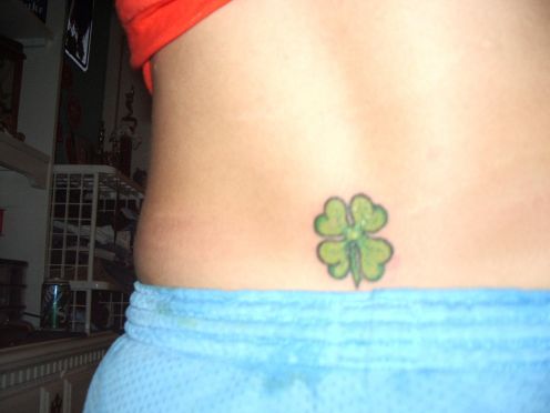 Cute Clover Tattoos