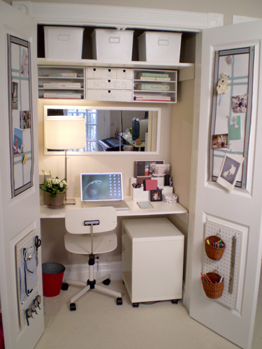 more than rubies: Closet/Office Re-model