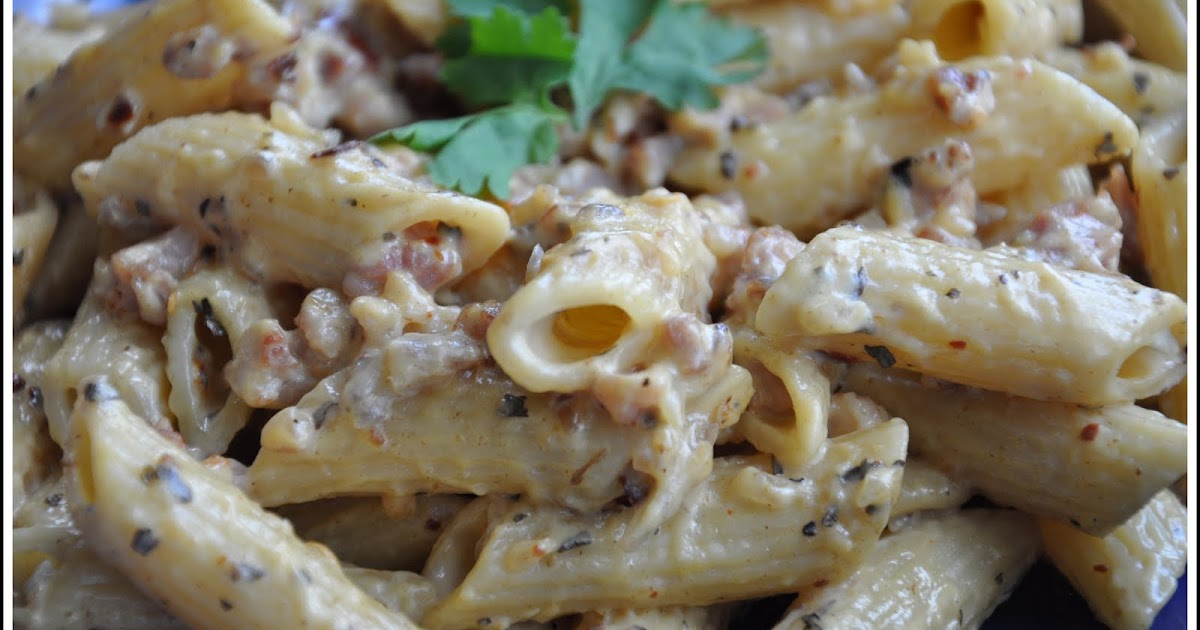 Served with love Penne Carbonara