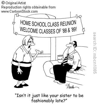 Judy and I were sitting at a table at my high school reunion, and I ... Judy and I were sitting at a table at my high school reunion, and I ...