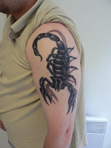 Tatuajes de escorpiones y