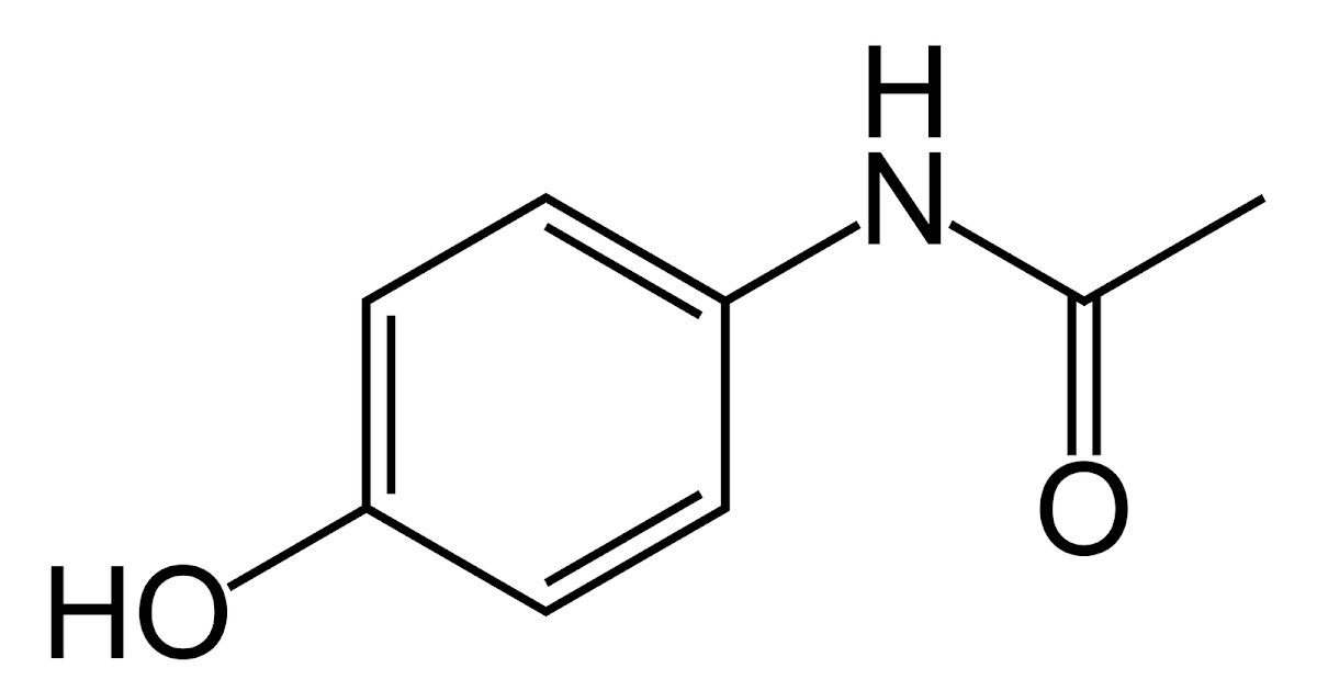 Drugs and Medicines PARACETAMOL CHEMICAL STRUCTURE