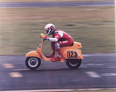 svespa scooters were often tuned on the track to race,Vespa,vespa scooters