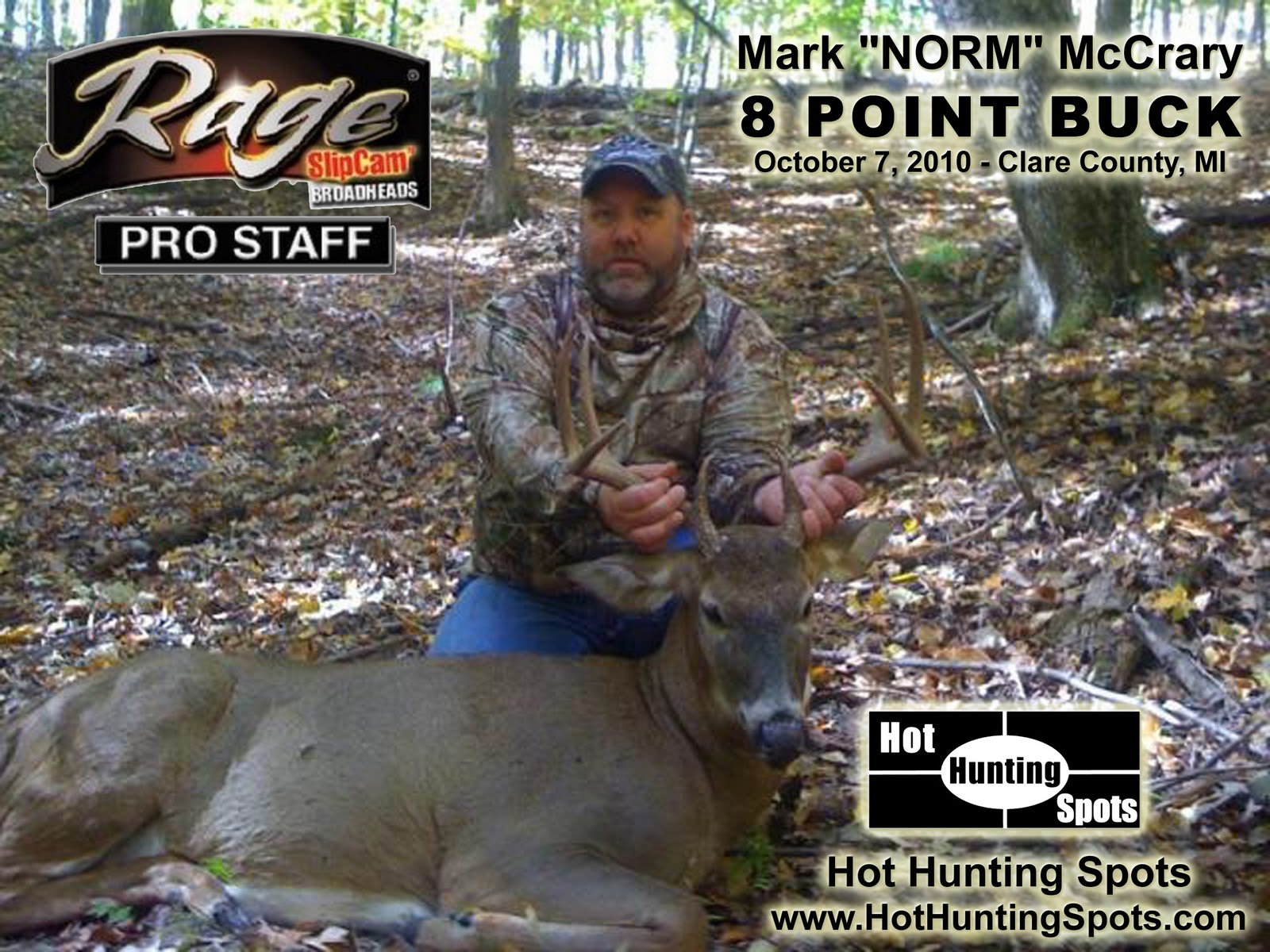 Rage Broadhead Holes