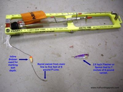 report houghton lake ice fishing